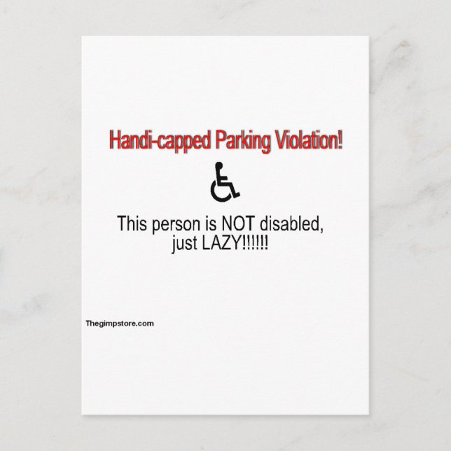 thegimpstore.com vykort (Framsida)