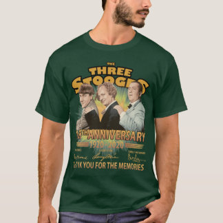 Thehree Stooges 100th Anniversary 1920 2020 Signat T Shirt