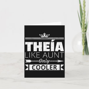 Theia coolt rolig grekisk faster mors dag kort