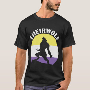 Theirvargen Androgynous Non Binary Gender Identity T Shirt