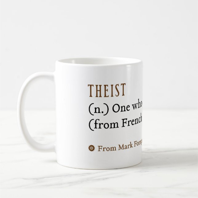 Theist (N.) - mugg (Vänster)