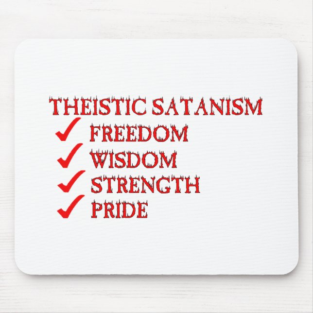 Theistic Satanism/Luciferianism fromhet Musmatta (Framsidan)