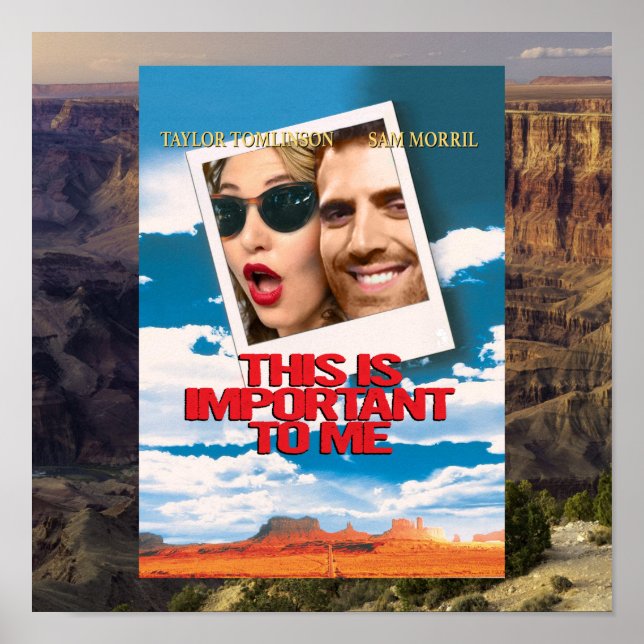 Thelma och Louise - detta är viktigt för mig - Poster (Framsidan)
