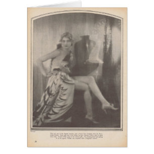 Thelma Todd 1928 Hälsningskort