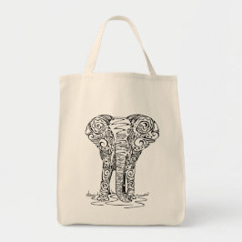 "Thembo" Elephant Design Tygkasse