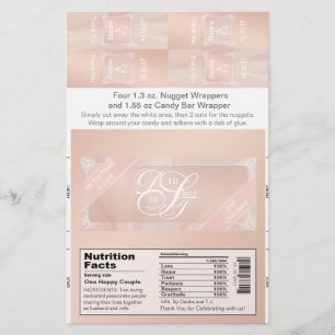 Theme Candy Pub och Nugget Wrappers Flygblad