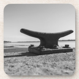 thème marin, noir et blanc underlägg