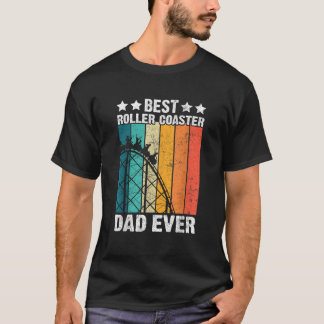 Theme Park Far's Day Best Roller Underlägg Pappa E T Shirt