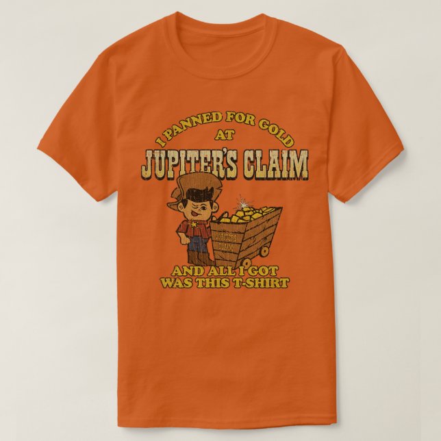 Theme Park Jupiters Claim Guld Panning 2015 T Shirt (Design framsida)