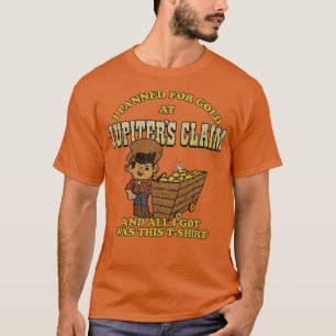 Theme Park Jupiters Claim Guld Panning 2015 T Shirt