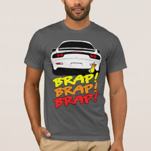 Themed BRAP skjorta för RX7 T Shirt