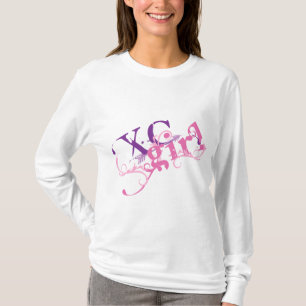 Themed cross country springer för flicka XC Tee Shirt