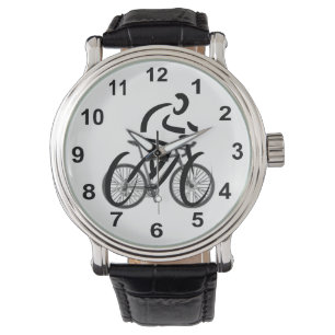 Themed cykeldesign för cyklist armbandsur