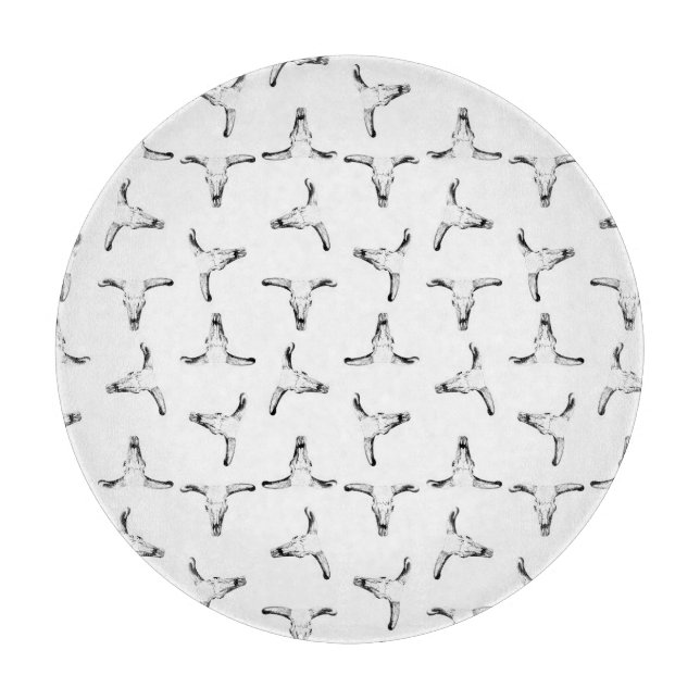 Themed för döskallar för ökentjurHorns westernt (Framsidan)