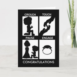 Themed grattisförlovning för Rugby Kort