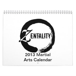 Themed kalender för Zentality 2013 kampsportar