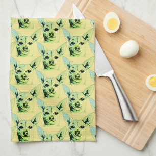 Themed kökshanddukar för Chihuahua