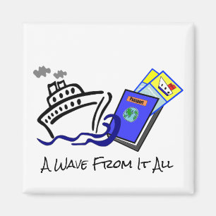 Themed magnet för kryssning