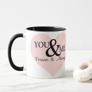 Themed mugg för kärlek