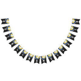 Themed partyBunting för volleyboll 04of12 Vimplar