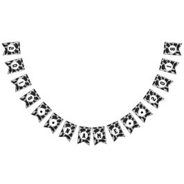 Themed partydekoration för ko 04of12 vimplar