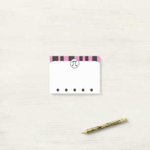 Themed ROSOR för Pi-symbolMath Post-it Block