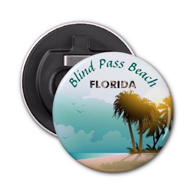 Themed strand flasköppnare (Framsidan)