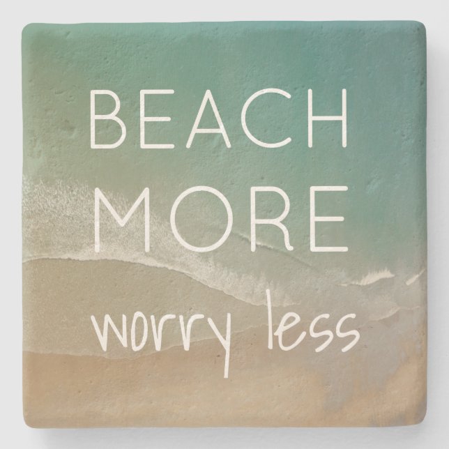 Themed underlägg för strand med havfotoet (Framsidan)