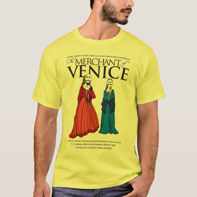 TheMerchantOfVeniceShirt Tee (Framsida)