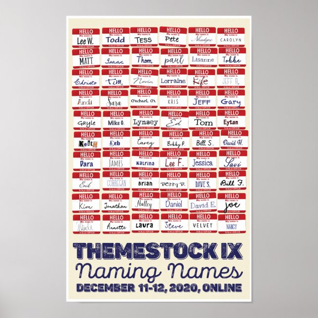 Themestock IX poster (Framsidan)