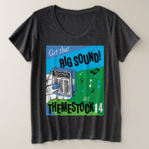 Themestock XIV Kvinnors Plus Storlek T-shirt