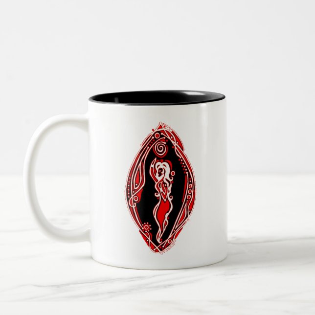 Themis gudinna Yoni Art Mugg (Vänster)