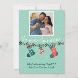 theMoretheMERRIER Ultraljud Julkort