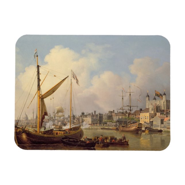 Themsen och Torn i London skulle ha kommit Magnet (Horisontell)