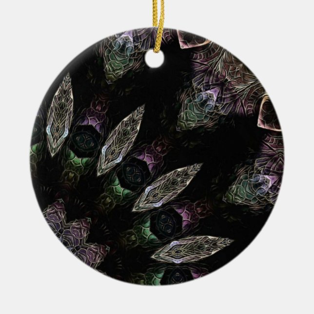 Theo Julgransprydnad Keramik (Framsidan)