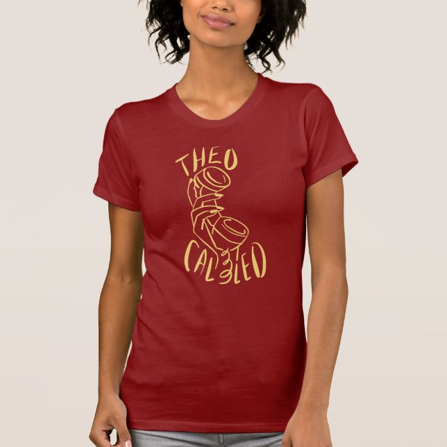 Theo kallade (rödbruna/gult) Utslagsplats, Tee Shirt (Framsida)