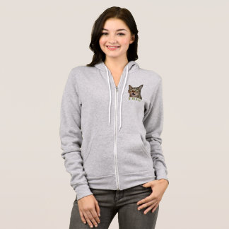 Theo stank ansikte zip up hoodie t shirt