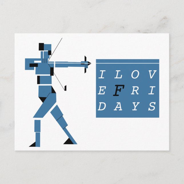 Theo van Doesburg Archer CC0236 Vykort (Framsida)