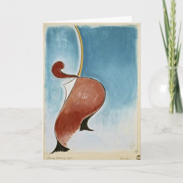 Theo van Doesburg blankgratulationskort Kort (Framsida)