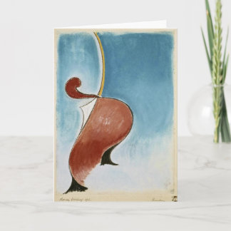 Theo van Doesburg blankgratulationskort Kort