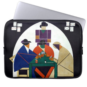 Theo van Doesburg - Kortspelare Laptop Fodral