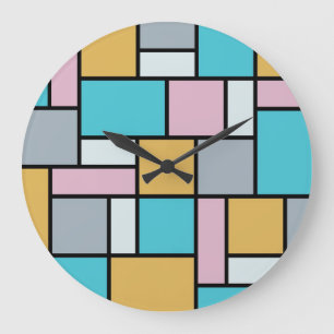Theo Van Doesburg - Sammansättning 17 - Mondrian A Stor Klocka