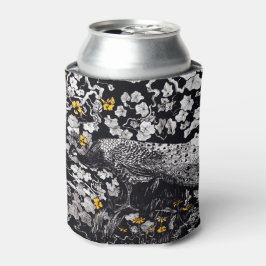 Theo Van Hoytema Retro Peacock Clip Art Black och