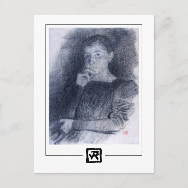 Théo van Rysselberghe #120 - Fin Art Postcard Vykort (Framsida)