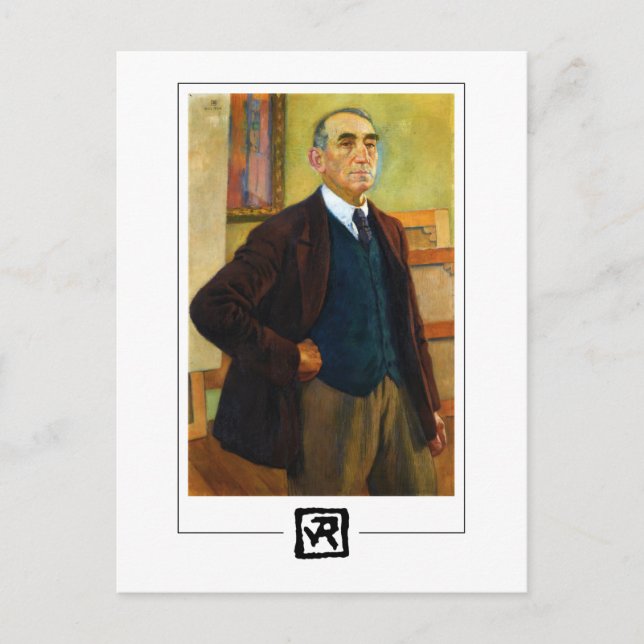 Théo van Rysselberghe #147 - Fin Art Postcard Vykort (Framsida)