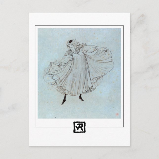 Théo van Rysselberghe #190 - Fin Art Postcard Vykort (Framsida)