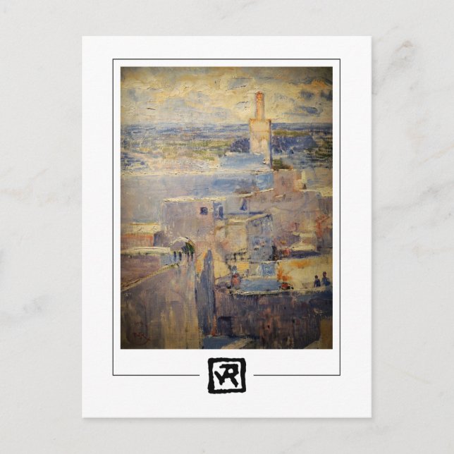 Théo van Rysselberghe #202 - Fin Art Postcard Vykort (Framsida)