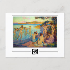 Théo van Rysselberghe #204 - Fin Art Postcard Vykort