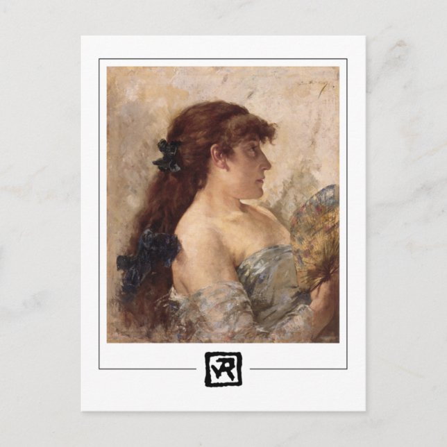 Théo van Rysselberghe #233 - Fine Art Postcard Vykort (Framsida)