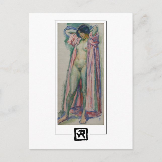 Théo van Rysselberghe #235 - Fin Art Postcard Vykort (Framsida)